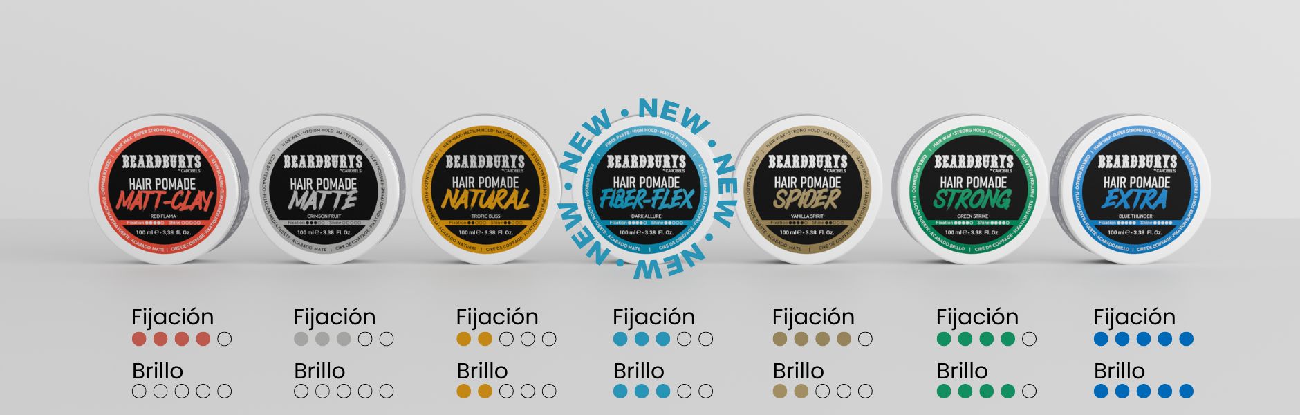 Ceras para el pelo Beardburys